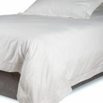 Egyptian Cotton Sateen - Oxford Satin Stitch Duvet Cover - With Studs